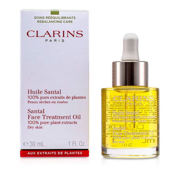Clarins Santal Face Oil - Dry Skin Savior (30ml/1oz)