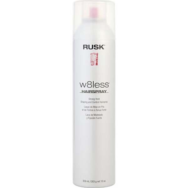 Rusk W8less Strong Hold Shaping & Control Hair Spray - 10 oz - Unisex