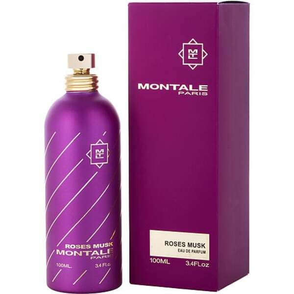 Montale Paris Roses Musk Eau de Parfum - 3.4 oz Spray for Women: Unveiling Pure Radiance