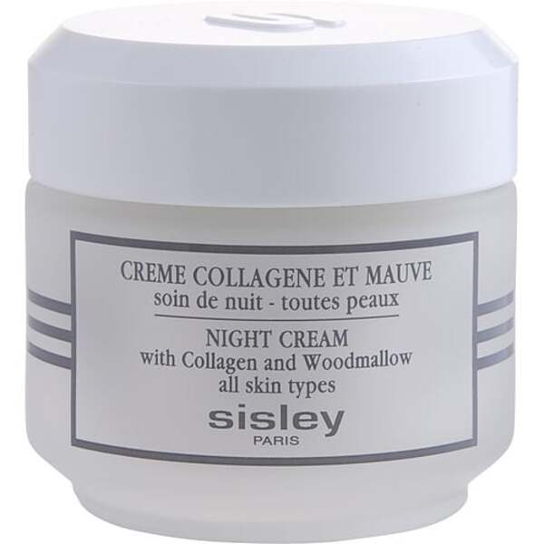 Sisley Botanical Night Cream: Collagen & Woodmallow, 1.6 oz - Revitalize Your Skin