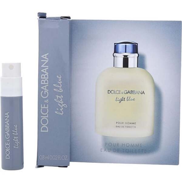 D & G Light Blue Eau de Toilette - Men's Travel Vial Sample