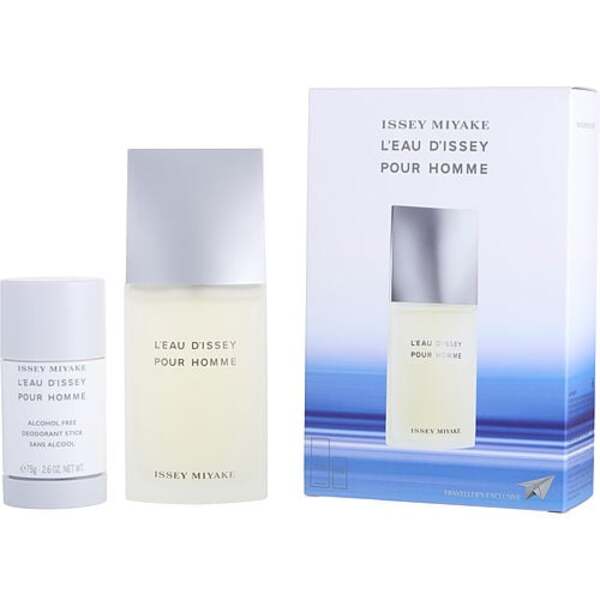 L'eau D'issey Eau de Toilette 2.5 oz Spray & Alcohol-Free Deodorant Stick 2.6 oz - Men's Fragrance Set