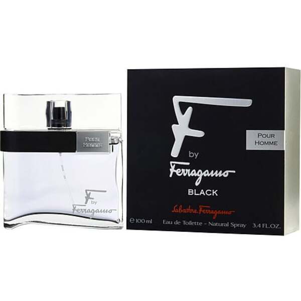F By Ferragamo Pour Homme Black - Eau de Toilette 3.4 oz (100 ml) Spray for Men