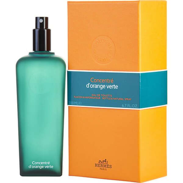 Hermes D'orange Vert Concentre 6.7 oz EDT Spray - Unisex - Fresh Citrus Burst