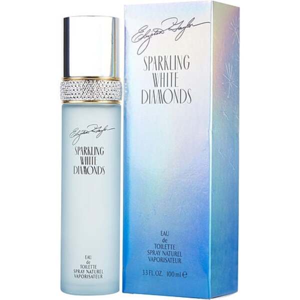 White Diamonds Sparkling Eau de Toilette Spray 3.3 fl oz - Luminous Floral Fragrance for Women