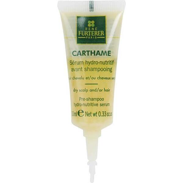 Rene Furterer Carthame Hydro-Nutritive Pre-Shampoo Serum - 6 x 10ml Tubes - Intense Hydration