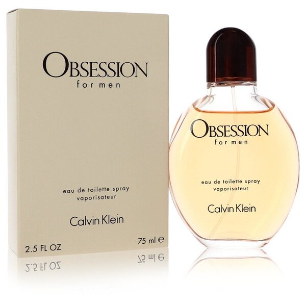 Calvin Klein Obsession 2.5 oz Eau De Toilette - A Timeless Scent for Men