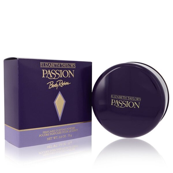 Elizabeth Taylor Passion Dusting Powder 2.6 oz - Luxurious Softness & Fragrance