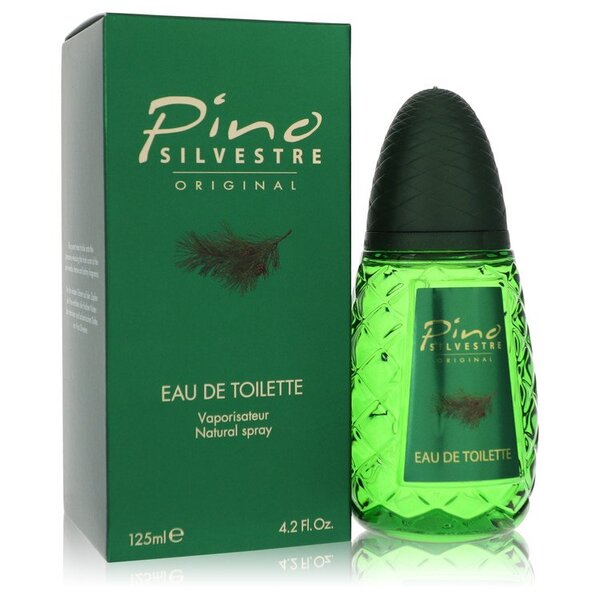 Pino Silvestre Eau De Toilette 4.2 oz Spray for Men - Classic Pine Fragrance