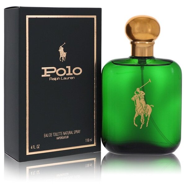 Ralph Lauren Polo Eau De Toilette 4 oz - Classic Men's Cologne Spray