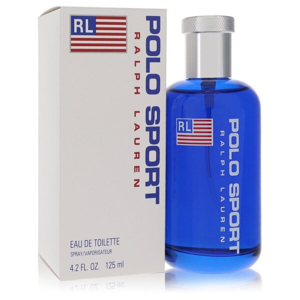 Ralph Lauren Polo Sport Eau De Toilette 4.2 oz Spray for Men - The Classic Fresh Scent