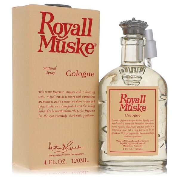 Royall Muske: All-Purpose Lotion & Cologne by Royall Fragrances, 4 fl oz - The Quintessential Gentleman's Scent