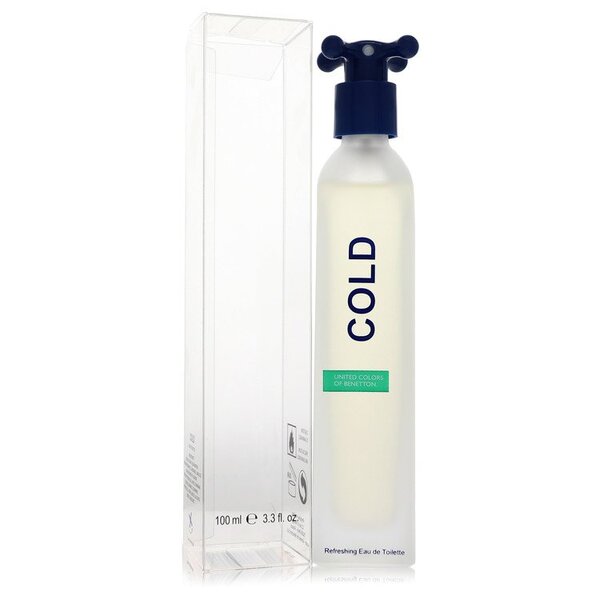 Benetton Cold: Refreshing 3.4 oz Eau De Toilette for Men