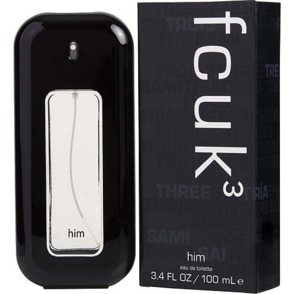 Fcuk 3: Bold & Fresh EDT Spray - 3.4 fl oz (Men)