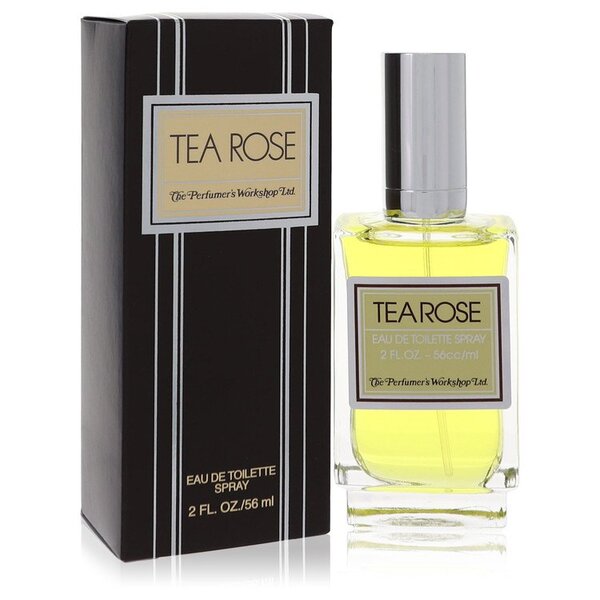 Perfumers Workshop Tea Rose Eau De Toilette 2 oz - A True Rosebud in a Bottle