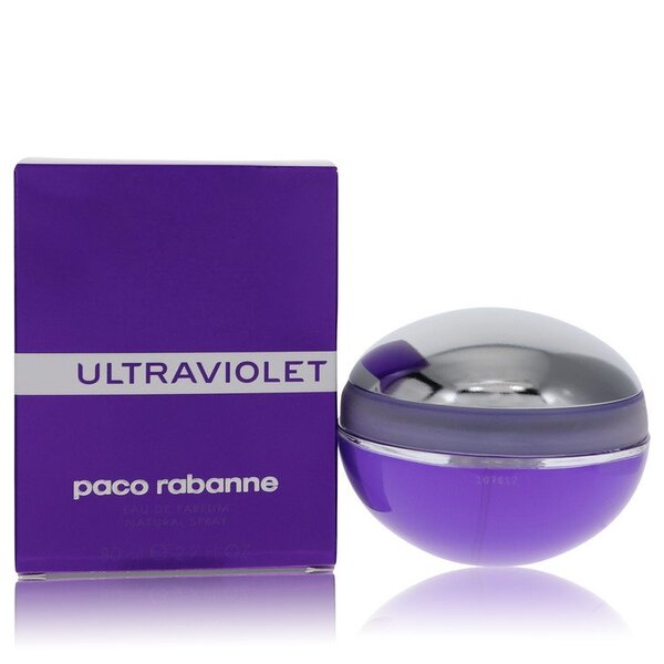 Paco Rabanne Ultraviolet Eau De Parfum 2.7 oz - Captivating Floral Amber Scent