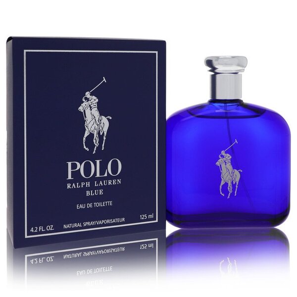 Ralph Lauren Polo Blue Eau de Toilette Spray for Men - 4.2 oz
