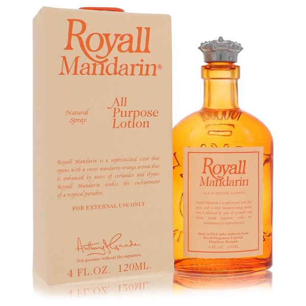 Royall Mandarin All-Purpose Lotion/Cologne 4 oz Citrus Scent