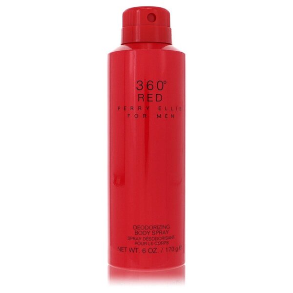 Perry Ellis 360 Red Body Spray 6.8 oz - Invigorating Scent