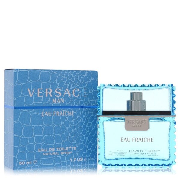 Versace Man Eau Fraiche 1.7 oz Blue EDT Spray