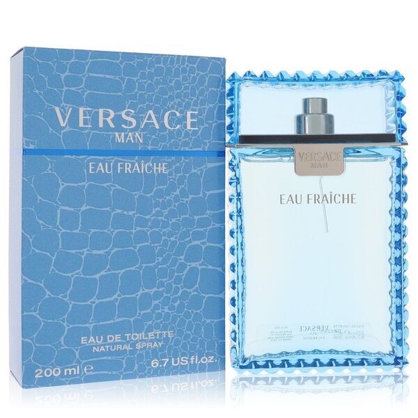 Versace Man Eau Fraiche 6.7 oz Blue EDT Spray