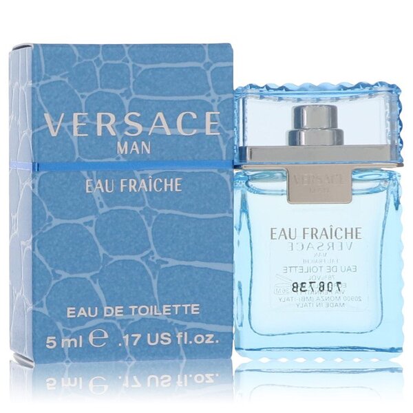 Versace Man Eau Fraiche 0.17 oz - Effortless Mediterranean Charm