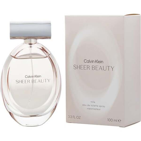 Calvin Klein Sheer Beauty 3.3 oz EDT Spray for Women - Delicate & Radiant