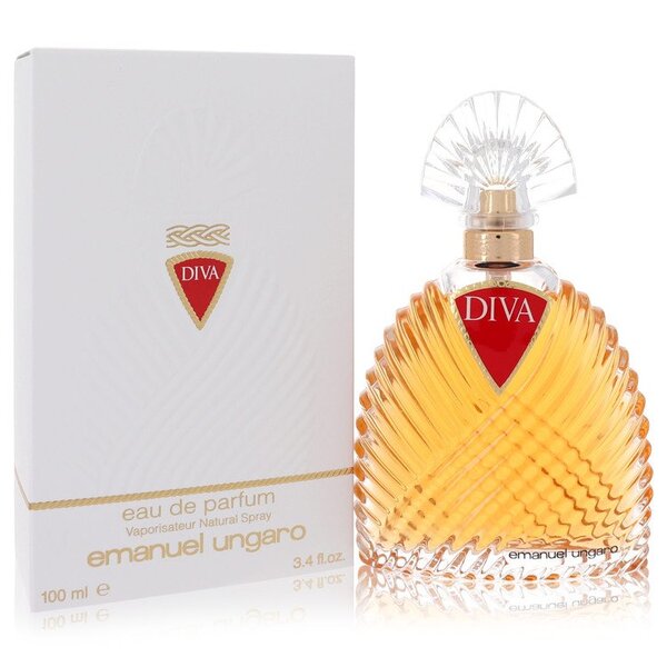 Ungaro Diva Eau de Parfum 3.3 oz - Luxurious Floral Woody Fragrance