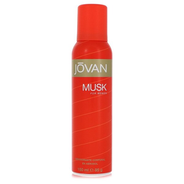 Jovan Musk Deodorant Spray 5 oz - Classic Feminine Scent