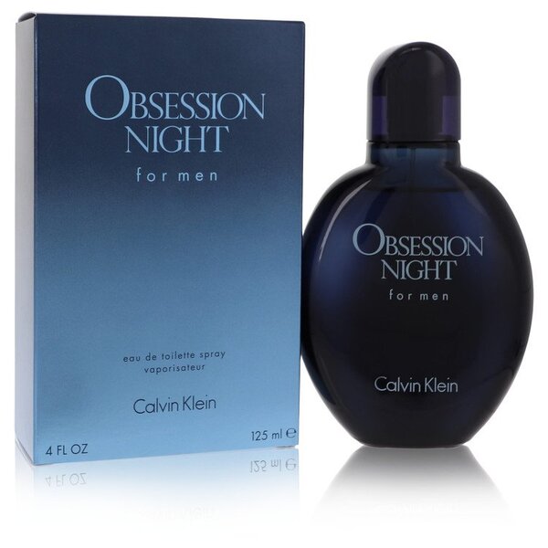 Calvin Klein Obsession Night Eau de Toilette for Men - 4 oz