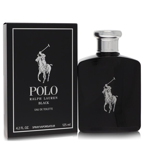 Ralph Lauren Polo Black Eau de Toilette 4.2 oz - Bold & Mysterious
