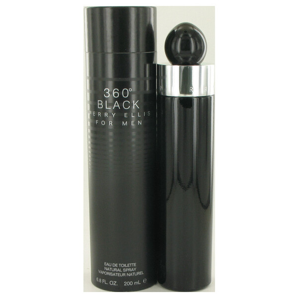 Perry Ellis 360 Black Eau De Toilette 6.8 oz