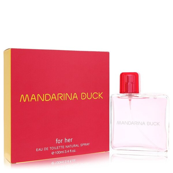 Mandarina Duck Eau De Toilette 3.4 oz: A Sunny Floral Embrace