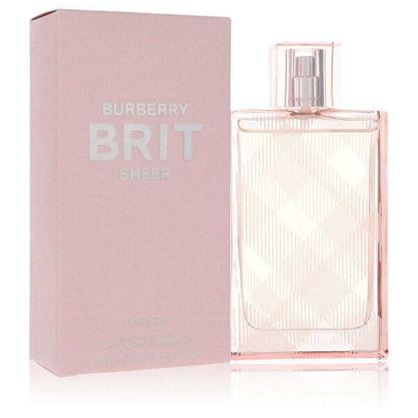 Burberry Brit Sheer 3.4 oz Eau de Toilette Spray for Women