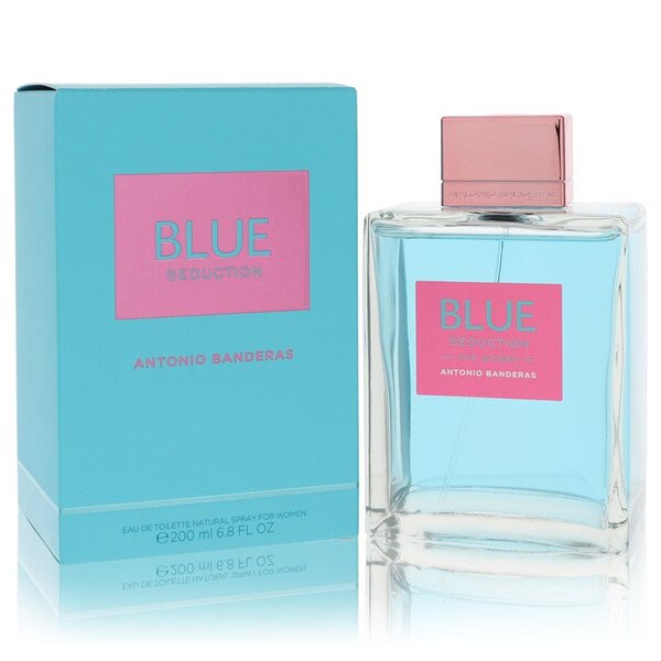 Antonio Banderas Blue Seduction EDT Spray 6.75 fl oz: Floral Aquatic