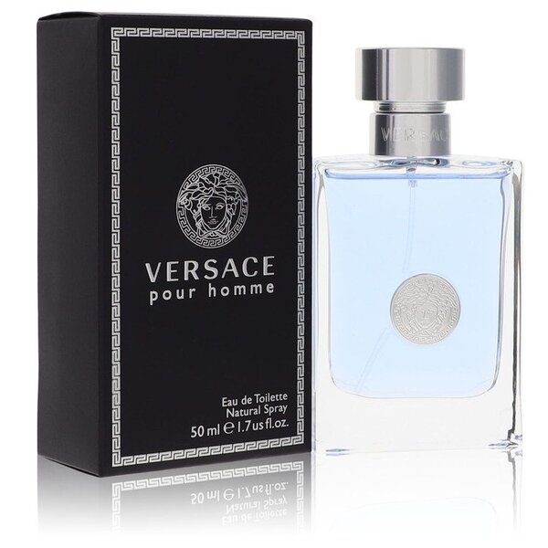 Versace Pour Homme Eau De Toilette Spray for Men - 1.7 oz