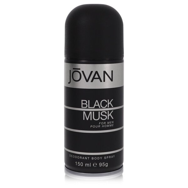 Jovan Black Musk 5 oz Deodorant Spray for Men