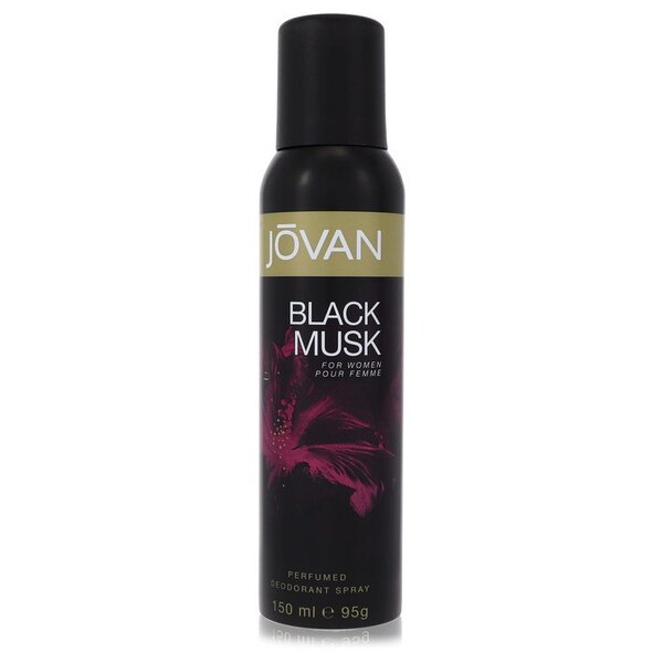 Jovan Black Musk 5 oz Deodorant Spray for Women