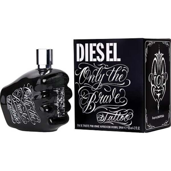 Diesel Only The Brave Tattoo - 4.2 oz EDT Spray for Men - Bold & Authentic