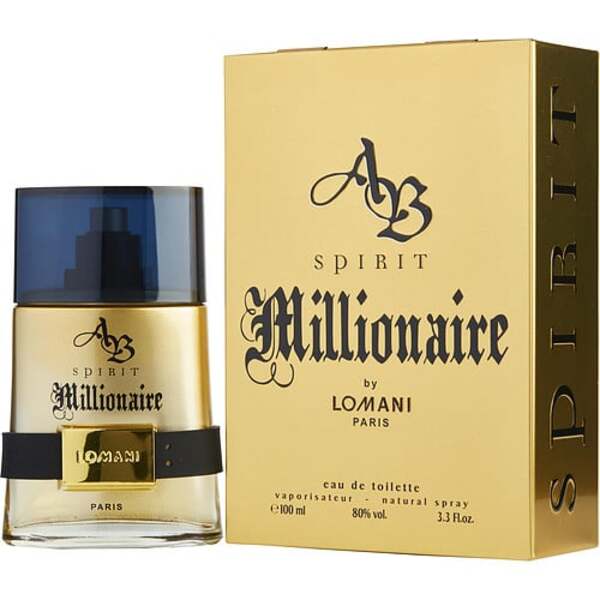 Ab Spirit Millionaire EDT Spray - 3.3 fl oz - For Men - Bold & Captivating