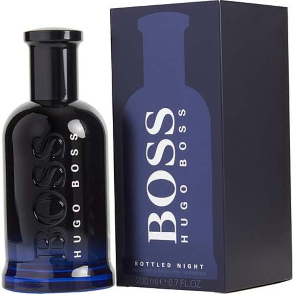 Boss Bottled Night 6.7 oz Eau de Toilette Spray for Men - Intense & Woody