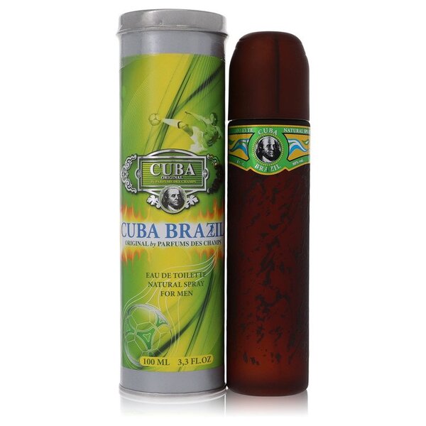 Cuba Brazil by Fragluxe EDT 3.4 oz - Bold & Refreshing Fragrance