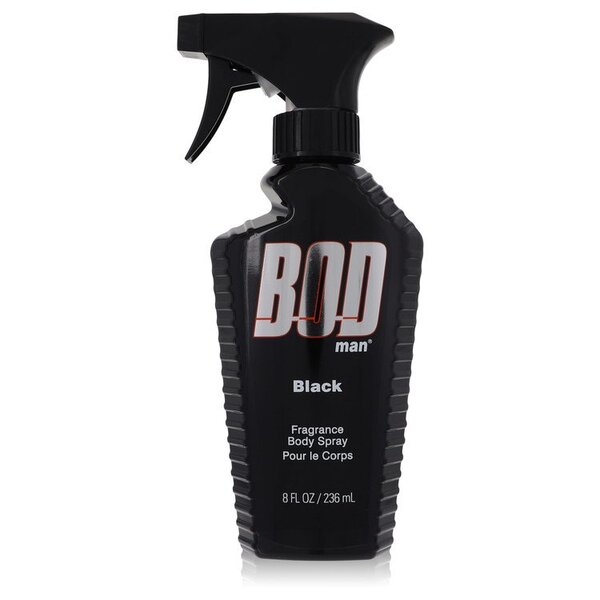 Bod Man Black Body Spray 8 oz - Intense Masculine Fragrance