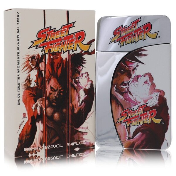 Capcom Street Fighter Eau De Toilette 3.4 oz: Bold Warrior Scent