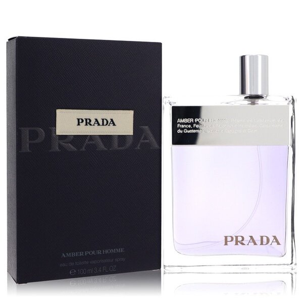 Prada Amber Eau de Toilette 3.4 oz Spray for Men