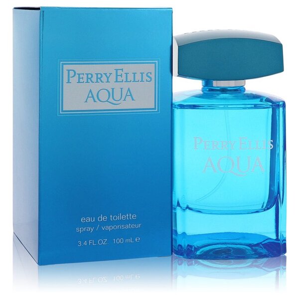 Perry Ellis Aqua Eau De Toilette for Men - 3.4 oz