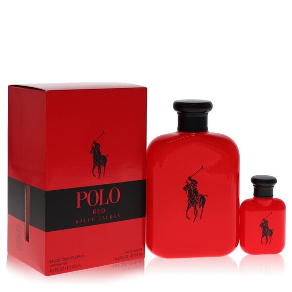 Ralph Lauren Polo Red Men's Gift Set - EDT & Travel Spray