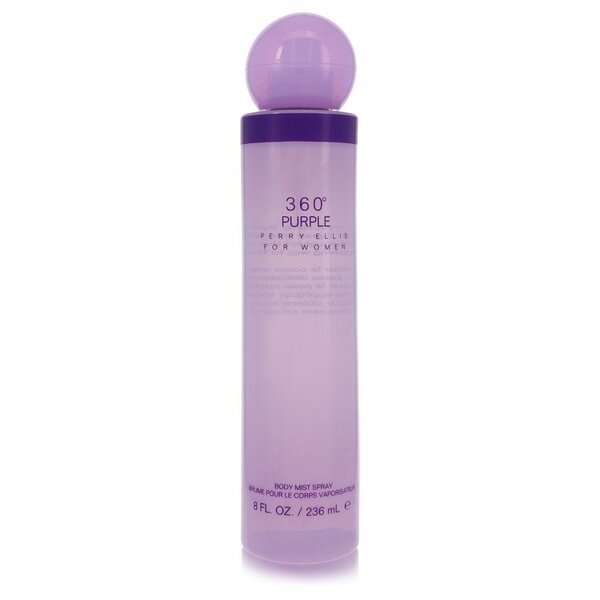 Perry Ellis 360° Purple Body Mist 8 oz - Women's Floral Fruity