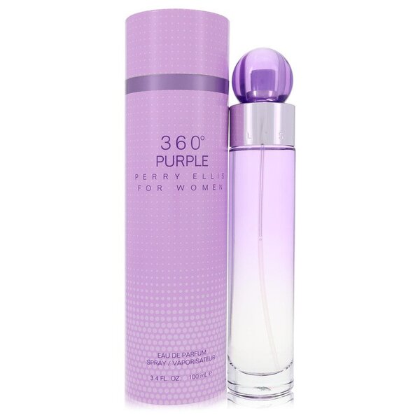 Perry Ellis 360 Purple Eau De Parfum 3.4 oz Spray - Women's