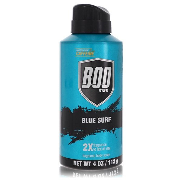 Bod Man Blue Surf Body Spray 4 oz - Fresh Aromatic for Men